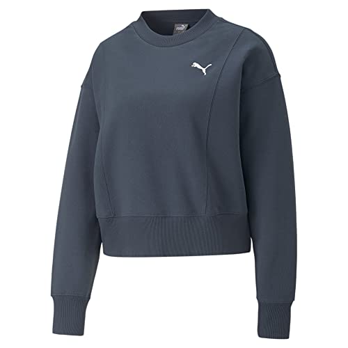 PUMA Damen Her Crew Sweatshirt, Dark Night, XL PUMA Damen Her Crew Sweatshirt, Dark Night, XL von PUMA
