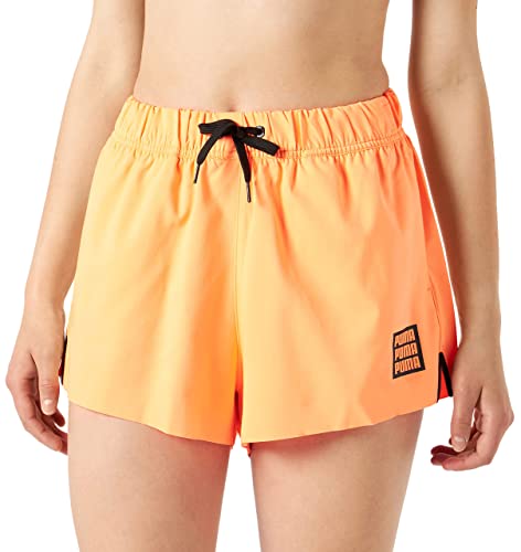 PUMA Damen High Waist Shorts Bikini Unterteile, Peach Combo, S EU von PUMA