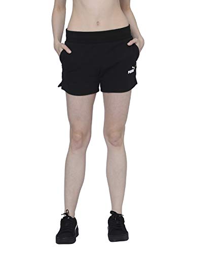 PUMA Damen Sweat Shorts Tr Hose, Cotton Black, S EU PUMA Damen Sweat Shorts Tr Hose, Cotton Black, S EU von PUMA