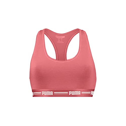 PUMA Damen Iconic Racer Back Top Sports Bra, Heartfelt, M EU von PUMA