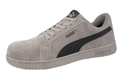 PUMA Damen Iconic Suede Low Eh Oxford, Stein, 38.5 EU von PUMA