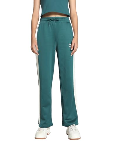 PUMA Damen Iconic T7 Trainingshose S Cold Green ┃Trainingshose Damen von PUMA