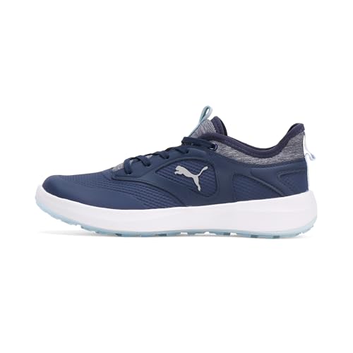 PUMA Damen Ignite Malibu WMNS Golfschuh, Navy-ICY Blue White, 39 EU von PUMA