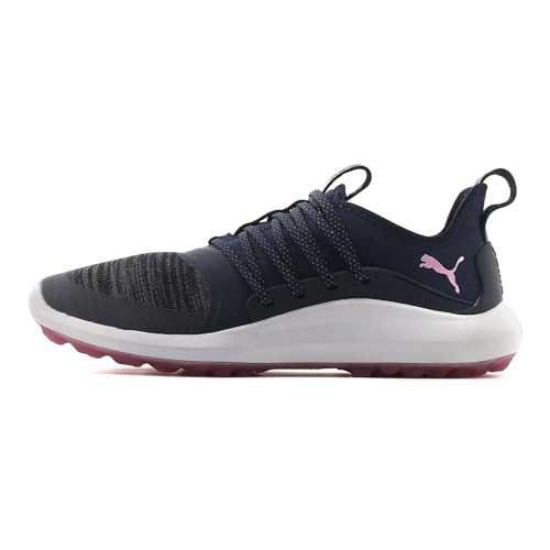 Puma Damen Ignite Nxt Solelace WMNS Golfschuhe, Blau (Peacoat-Metallic Pink 03), 40 EU von Puma
