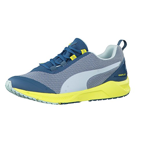 PUMA Damen Ignite XT WN's Hallenschuhe, Clearwater-Blue Coral-Yellow von PUMA