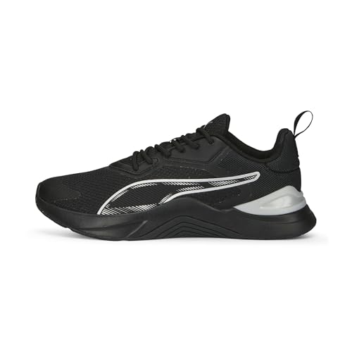 PUMA Damen Infusion WN's Straßen-Laufschuh, Black Silver, 36 EU von PUMA