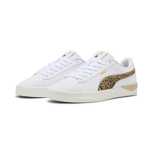 PUMA Damen Jada Classic Animal Flair Sneakers 42, White Gold Exotic Red PUMA Damen Jada Classic Animal Flair Sneakers 42, White Gold Exotic Red von PUMA