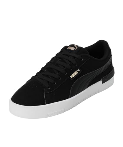 PUMA Women's Fashion Shoes JADA RENEW NUBUCK Trainers & Sneakers, PUMA BLACK-PUMA GOLD-PUMA WHITE, 36 von PUMA