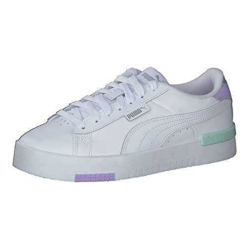 PUMA Damen Jada Erneuern Sneaker, White Vivid Violet Minty Burst Silver, 37 EU von PUMA