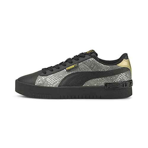 PUMA Damen Jada Snake Premium Sneaker, Team Gold Black, 38.5 EU von PUMA