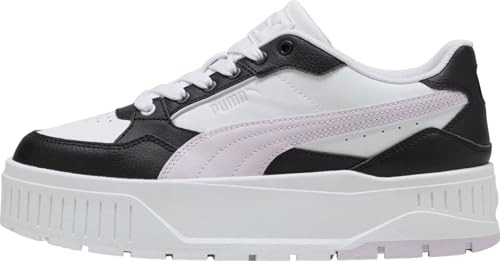 PUMA Damen Karmen II Idol Sneaker, White-Lilac Frost Black, 38 EU von PUMA