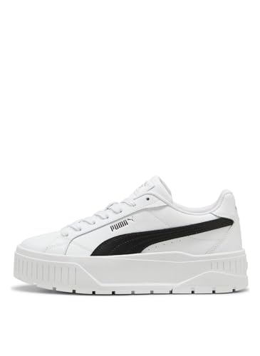 PUMA Damen Karmen II L Sneaker, White Black Silver, 39 EU von PUMA