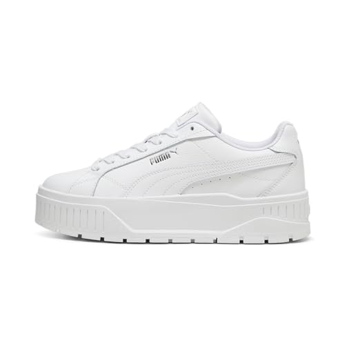PUMA Damen Karmen II L Sneaker, White White Silver, 42.5 EU von PUMA