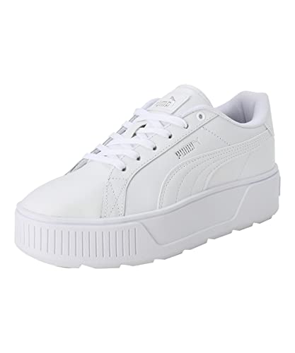 PUMA Damen Karmen L Turnschuhe, Puma White Puma White Puma Silver, 36 EU von PUMA