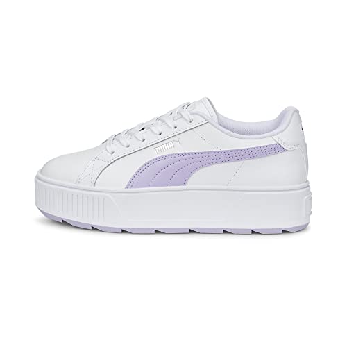 PUMA Damen Karmen L Turnschuhe, Puma White Vivid Violet Puma Silver, 39 EU von PUMA