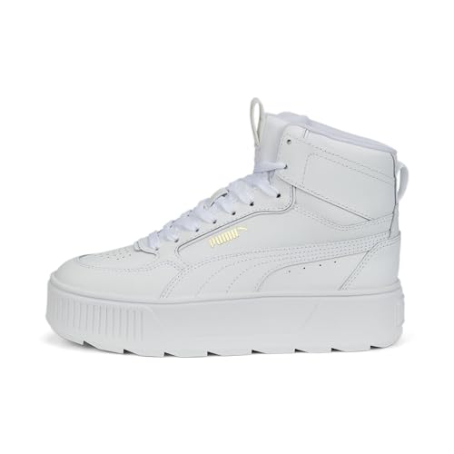PUMA Damen Karmen Rebelle Mid Sneaker, White White, 39 EU von PUMA
