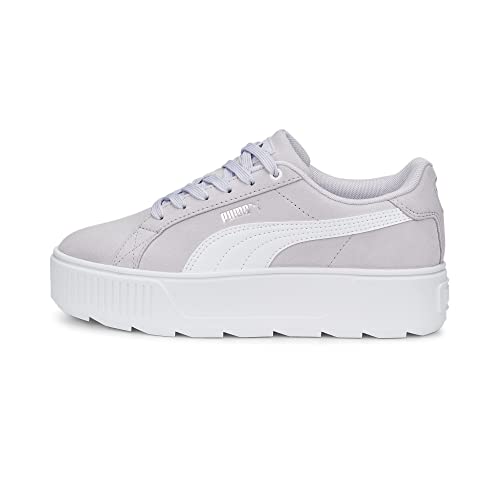 PUMA Damen Karmen Turnschuhe, Spring Lavender Puma White Puma Silver, 38 EU von PUMA