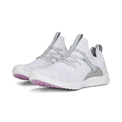 PUMA Damen Laguna Fusion Knit Golfschuh, High Rise White, 37.5 EU von PUMA