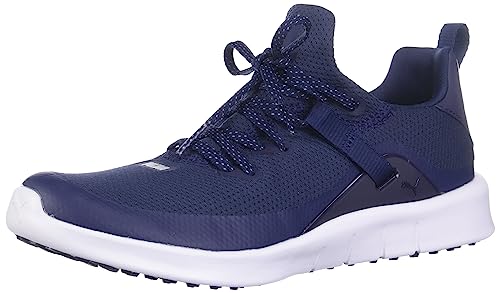 PUMA Damen Laguna Sport Golfschuh, Peacoat Silver, 37.5 EU von PUMA