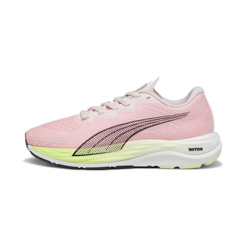 PUMA Damen Laufschuhe Velocity Nitro 2 Frosty pink-Speed Green 42 von PUMA