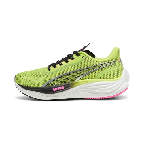 PUMA Damen Laufschuhe Velocity Nitro 3 Psychedelic Rush lime pow-black-poison pink 36 von PUMA