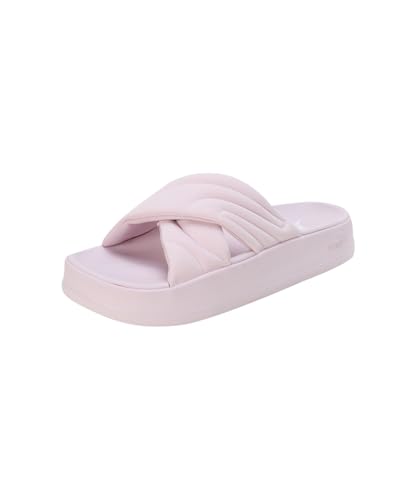 PUMA Damen Leadcat Plateausandalen 39, Rose Mauve White Pink PUMA Damen Leadcat Plateausandalen 39, Rose Mauve White Pink von PUMA