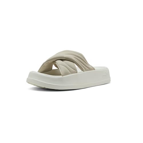 PUMA Damen Leadcat Platform Slide Schiebe-Sandalen, Desert Dust-warm White, 36 EU von PUMA