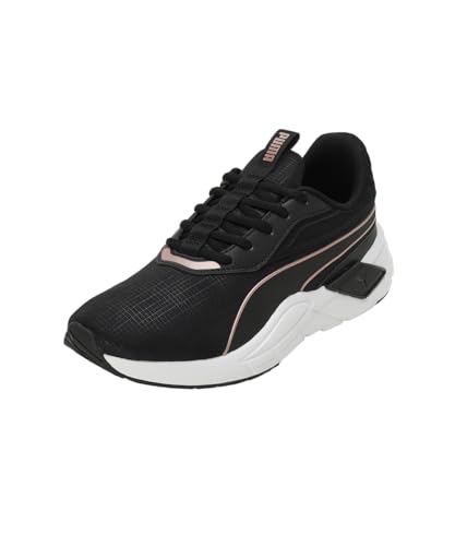 Puma Women Lex Wn'S Road Running Shoes, Puma Black-Puma White-Rose Gold, 37 EU von PUMA