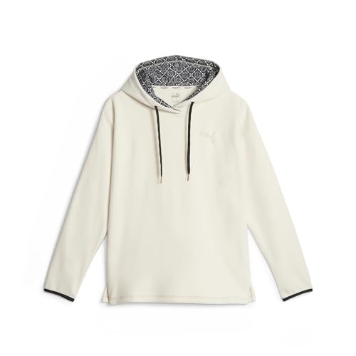 PUMA Damen Logo Love Hoody Trainingsjacke, Alpine Snow, M von PUMA