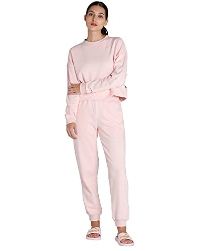 PUMA Damen Loungewear Anzug SRose Dust Pink von PUMA
