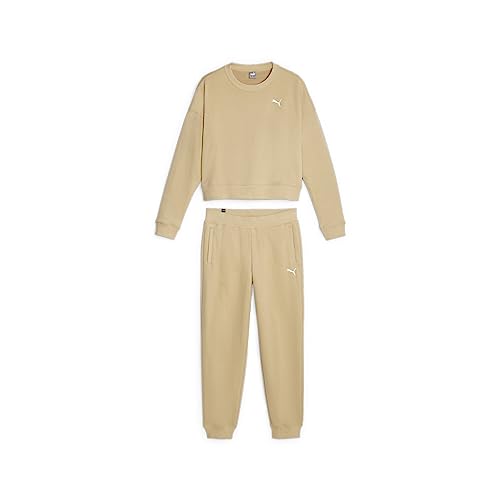 PUMA Damen Loungewear Anzug Tr Trainingsanzug, Sanddüne, L von PUMA