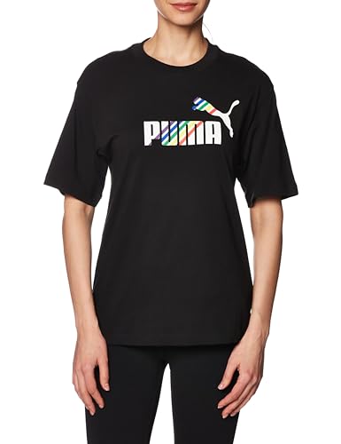 PUMA Damen Love is Love T-Shirt SBlack von PUMA