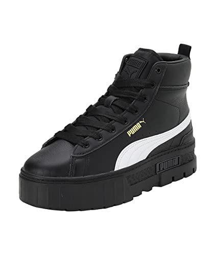 Puma Damen Mayze Mid WN's Leichtathletik-Schuh, Schwarz Weiß Black White, 40 EU von Puma