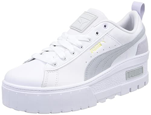 PUMA Mayze LTH WN's, Flache Turnschuhe für Damen, weiß grau, 38 EU von PUMA