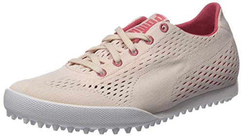 PUMA Damen Monolite Cat EM Golfschuhe, Rosewater-Rapture Rose, 37 EU von PUMA