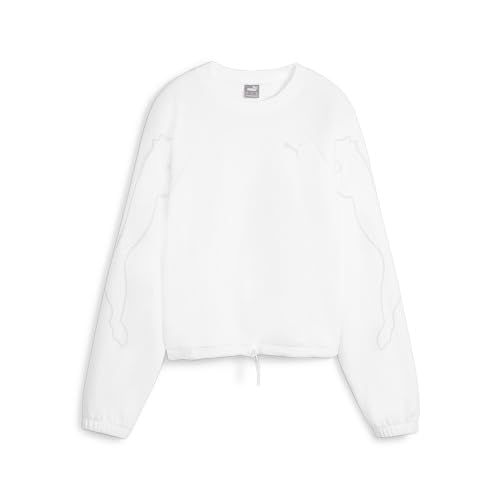 PUMA Damen Motion Sweatshirt LWhite von PUMA