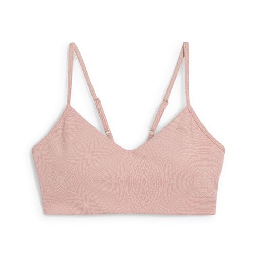 PUMA Damen Move CLOUDSPUN AOP BH XS, Rose Quartz Pink von PUMA