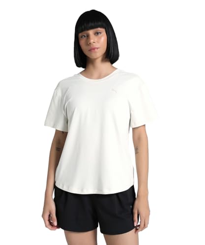 PUMA Damen Move CLOUDSPUN Loose Fit T-Shirt S, Alpine Snow White von PUMA