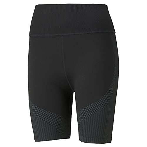 PUMA Damen Nahtlos Cycle Leggings Training Shorts Komfort Schwarz S von PUMA