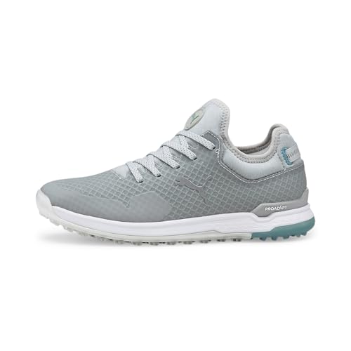 PUMA Damen PROADAPT ALPHACAT WMNS Golfschuh, High Rise Silver-Porcelain, 40.5 EU PUMA Damen PROADAPT ALPHACAT WMNS Golfschuh, High Rise Silver-Porcelain, 40.5 EU von PUMA
