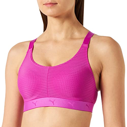 PUMA Damen Padded Sport Top Gepolsterter BH, Deep Orchid, XS EU von PUMA