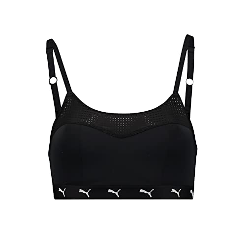 PUMA Damen Padded Sproty Top Sports Bra, Schwarz, M EU von PUMA