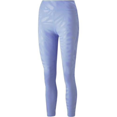 PUMA Damen Nova Shine High Waist 7/8 Trainings-Leggings LElektro Purple von PUMA