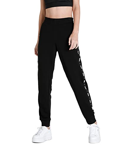 PUMA Damen Power Tape Pants Tr Hose, Schwarz, L von PUMA