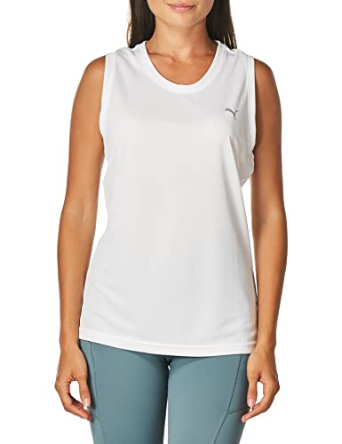 PUMA Damen Performance Tank T-Shirt, Weiß, Klein von PUMA