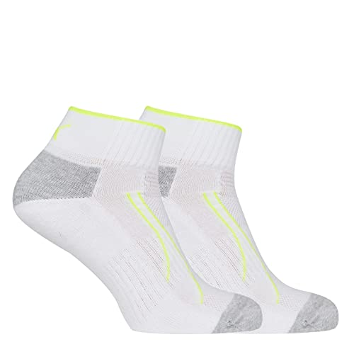 PUMA Damen Performance Train Quarter 2p Sportsocken, Weiß, 35-38 EU von PUMA