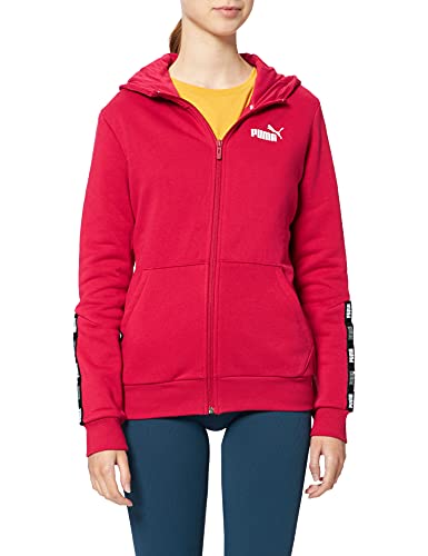 PUMA Damen Power Full-Zip Sweatshirt, rot (Persian RED), L von PUMA