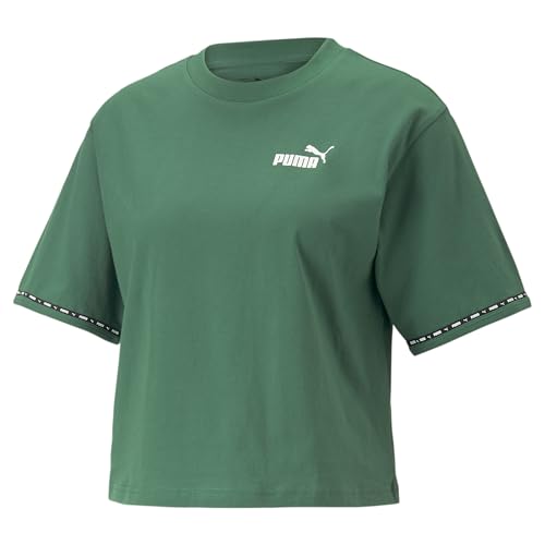 PUMA Damen Power Tape T-Shirt SVine Green von PUMA