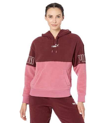 PUMA Damen Power Winterized Hoodie Kapuzenpullover, Dusty Orchidee, 42 von PUMA