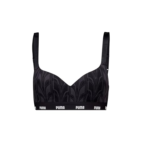 PUMA Damen Printed Sports Bra, Schwarz, L EU PUMA Damen Printed Sports Bra, Schwarz, L EU von PUMA
